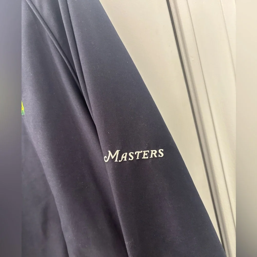 Masters Collection Golf V-Neck Pullover Windbreaker Jack men’s large - Picture 4 of 6